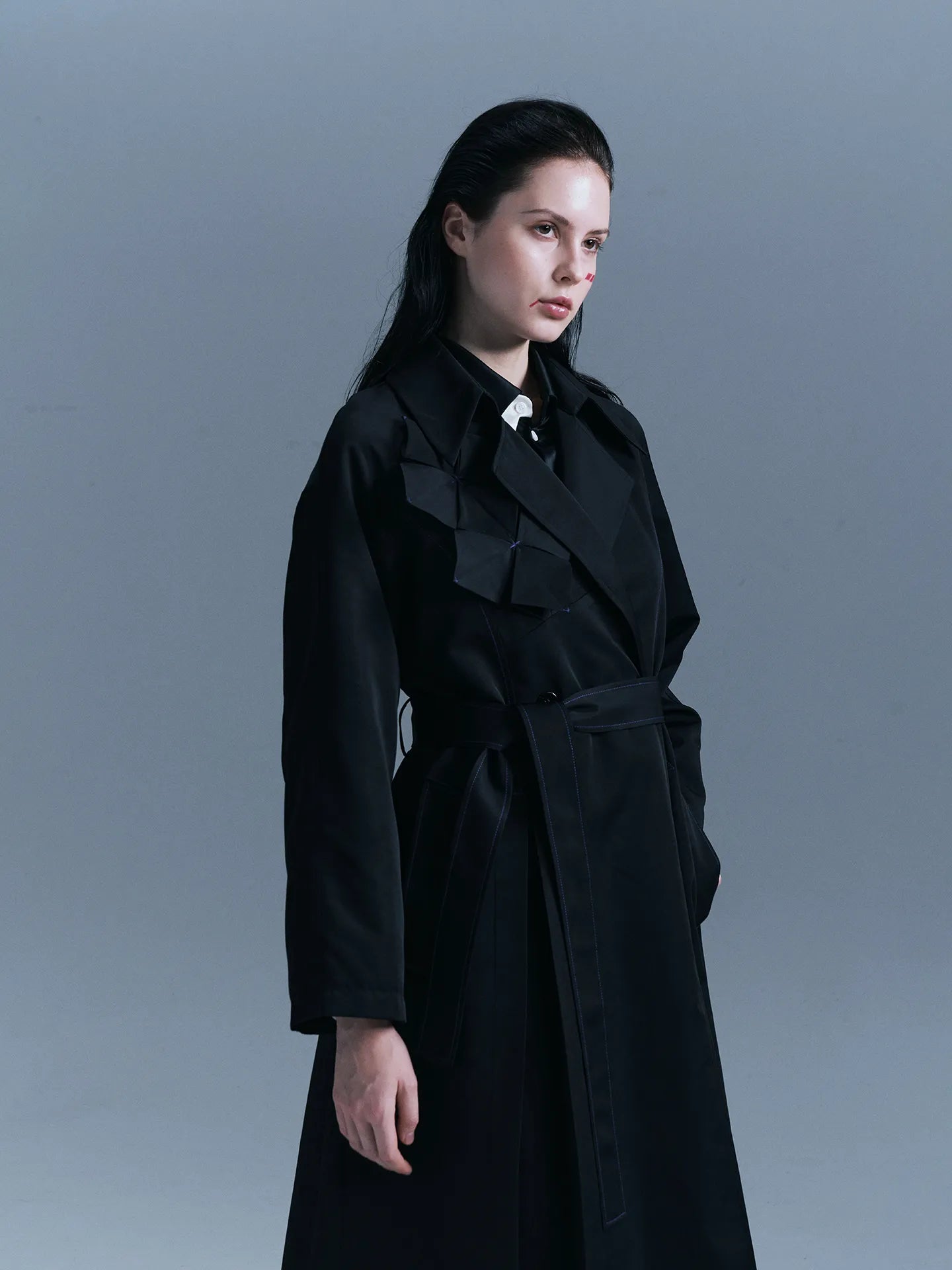 Hydrangea-patterned Windbreaker