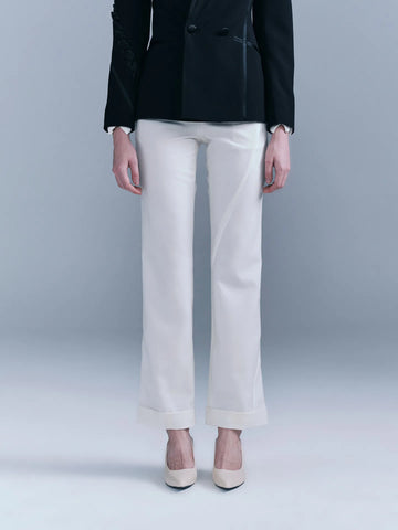 Snake Scale Pattern Suit with Trousers