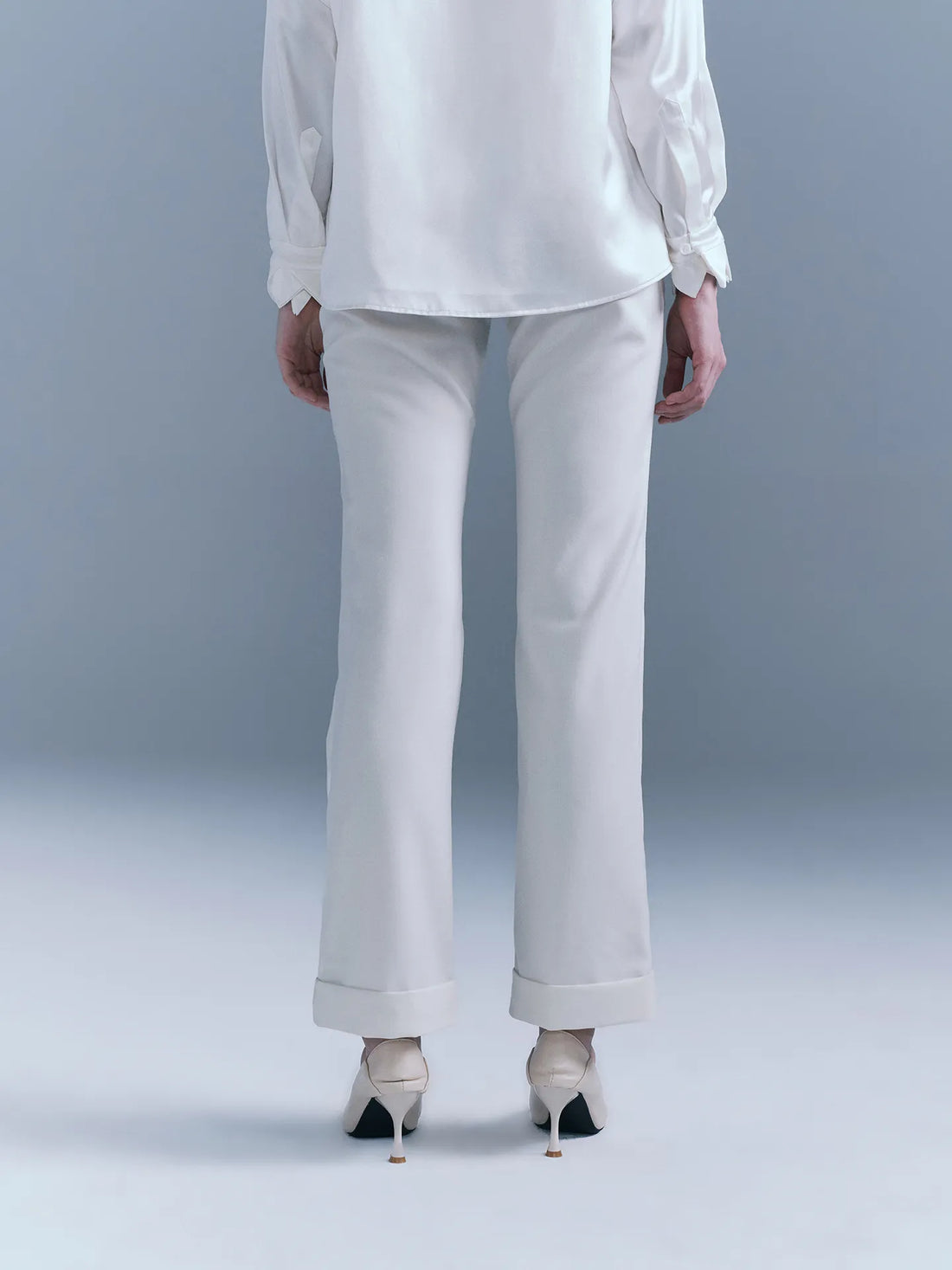 Snake Scale Pattern Suit with Trousers