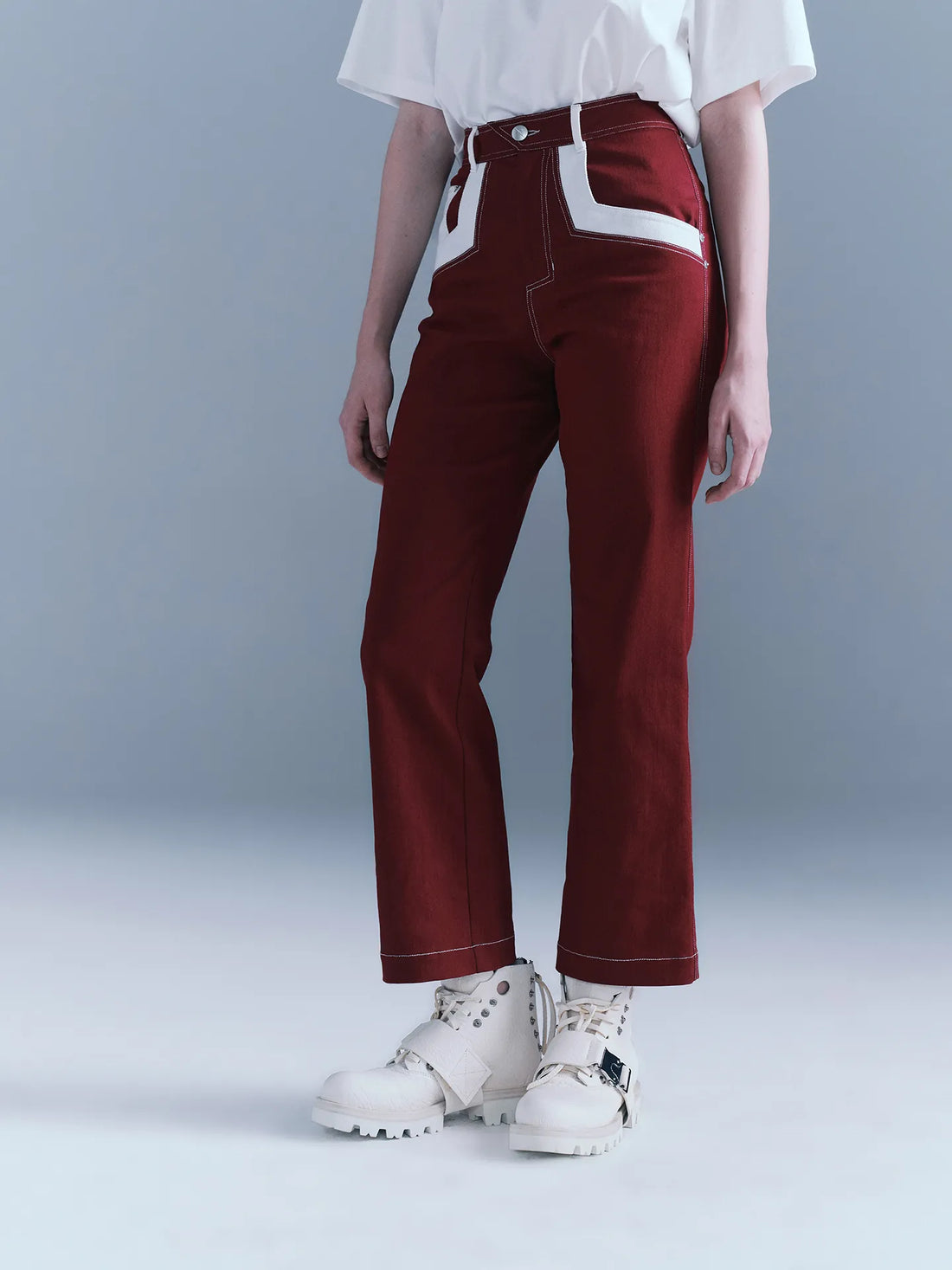 Women's Color-Block Jeans