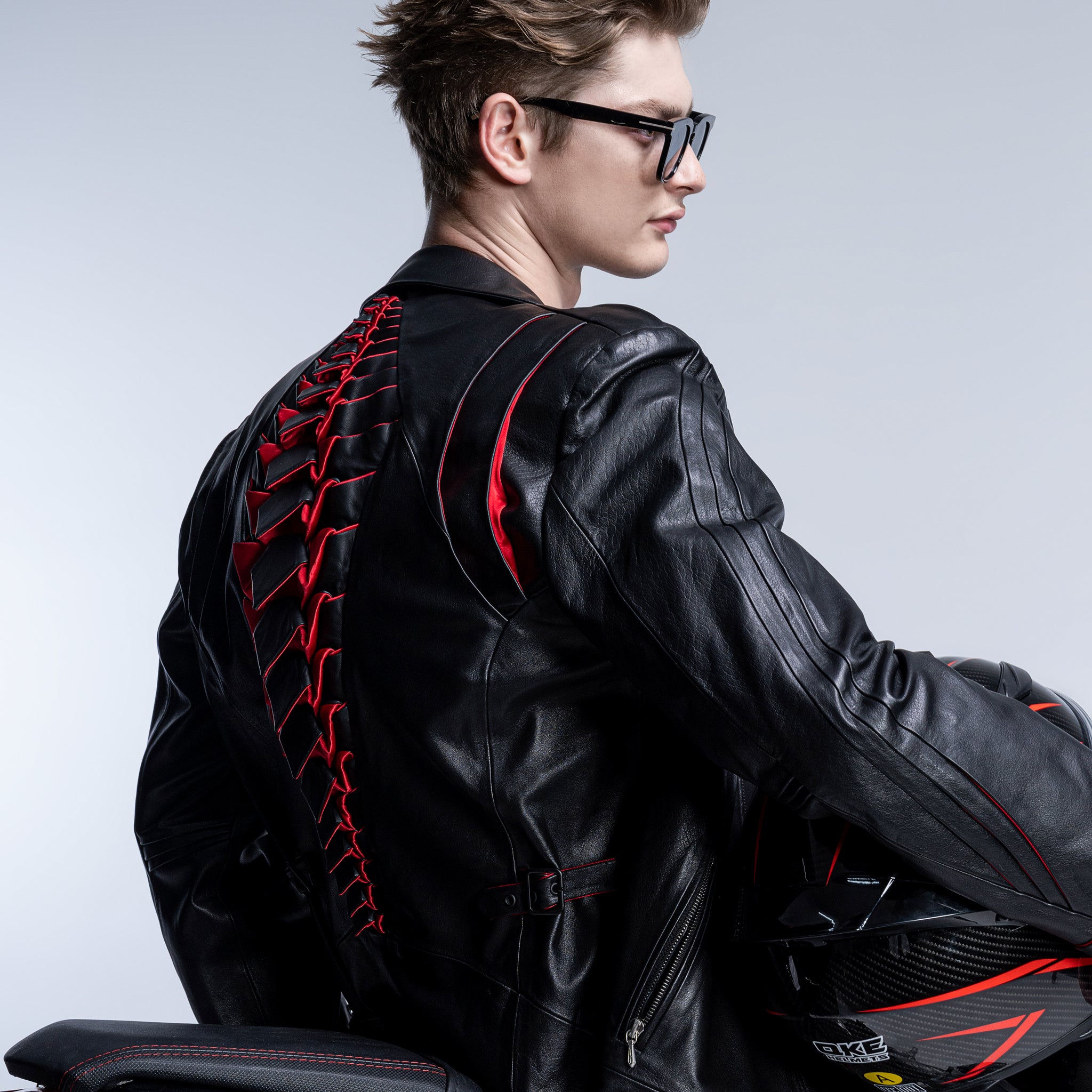 Dragon Spine Leather Jacket