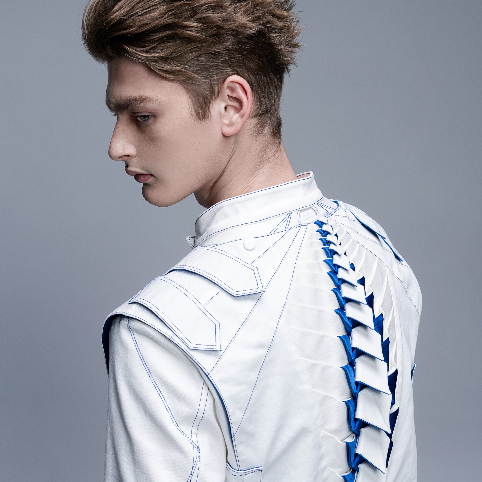 Dragon Skeleton Denim Jacket