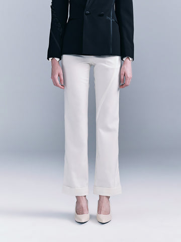 Snake Scale Pattern Suit with Trousers