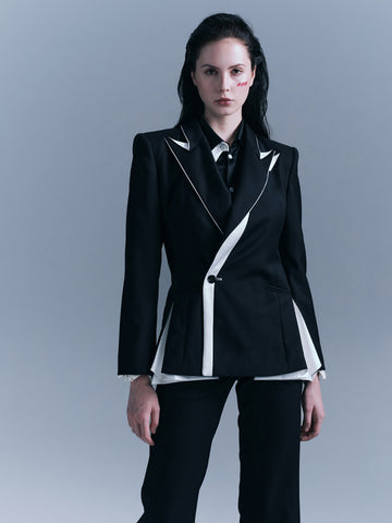 Origami Peak-lapel Suit