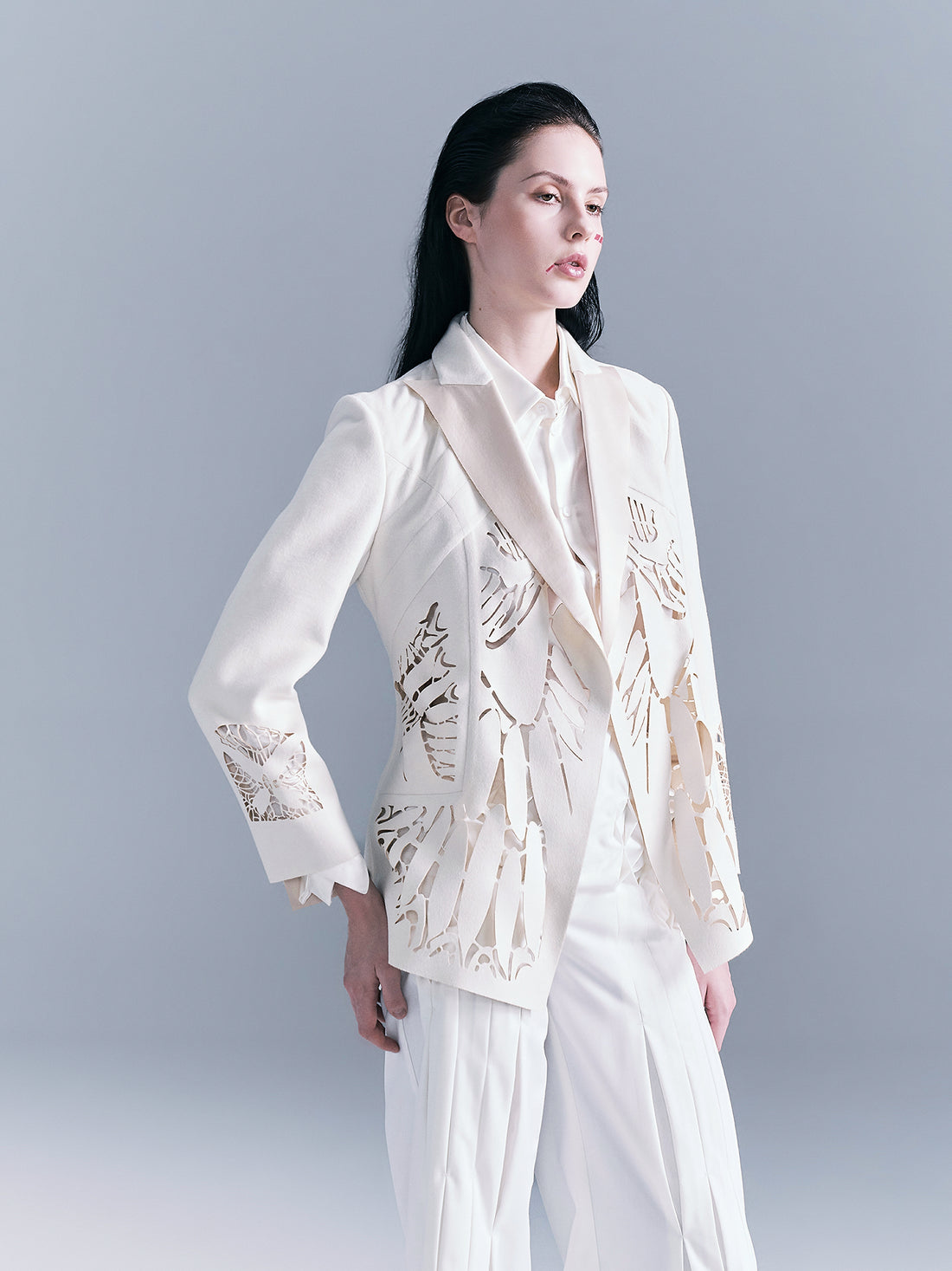 Butterfly Cutout Blazer