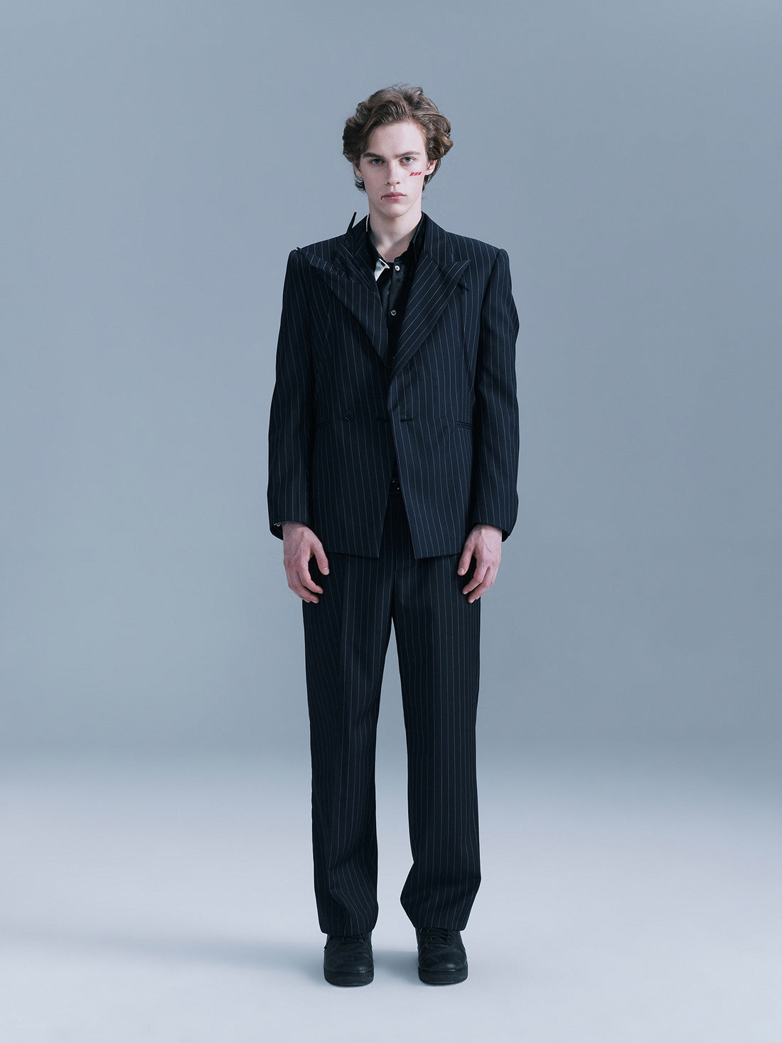 Bamboo leaf lapel suit set