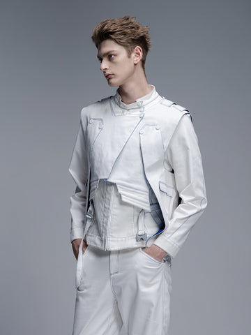 Dragon Spine Denim Jacket